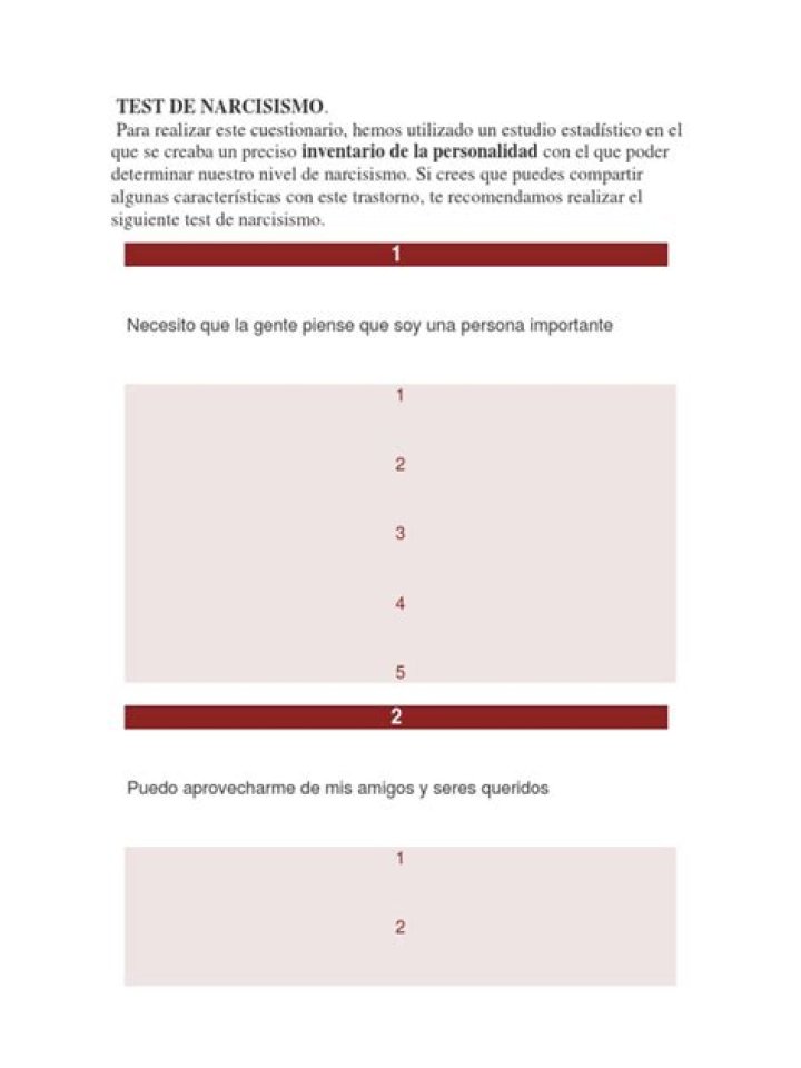 Test de Narcisismo Gratis en PDF – Descubre Tu Tipo
