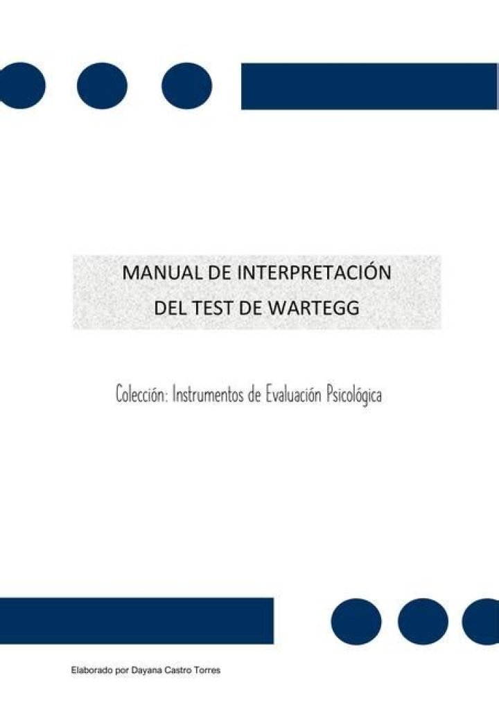 Test de Wartegg Interpretación PDF: Guía Completa para Entender Resultados Medicos