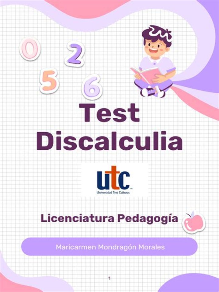 Test Discalculia PDF: Accurate Screening Tool & Downloadable Assessment