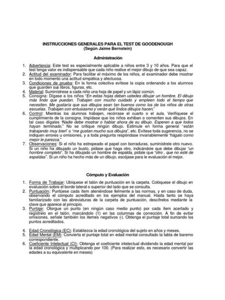 Test Goodenough Manual PDF: How to Use It Effectively