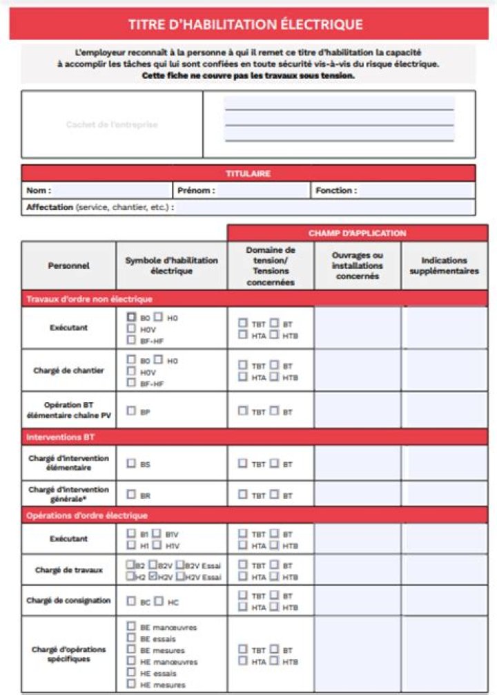 Test Habilitation Électrique Corrigé PDF Gratuit – Télécharger Ici