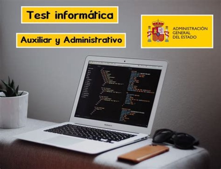 Test Informática Auxiliar Administrativo PDF Gratis para Practicar