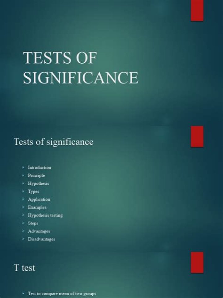 Test of Significance PDF: How to Conduct Statistical Tests