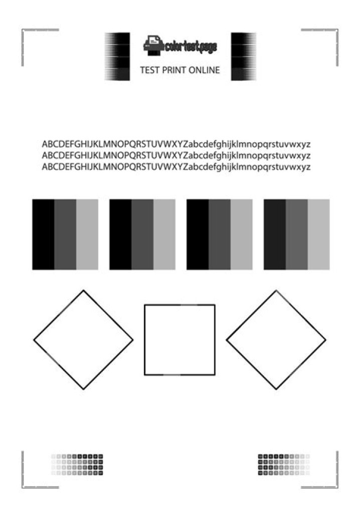 Test Print Black and White PDF: Perfect Quality Check