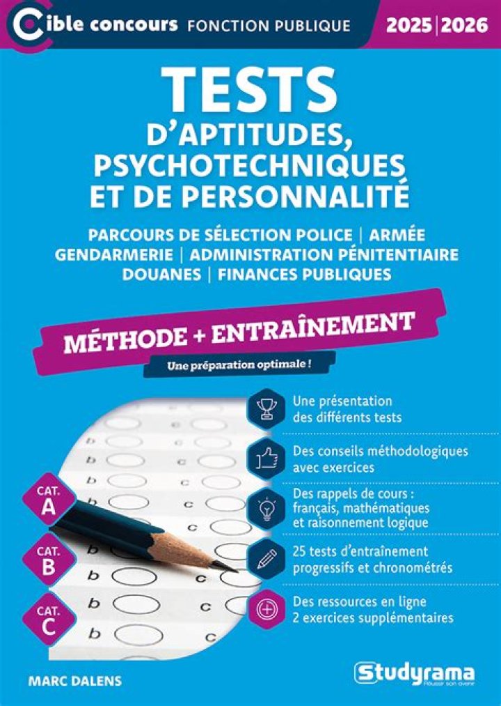 Test Psychotechnique Gendarmerie Réserviste PDF – Télécharger Gratuit