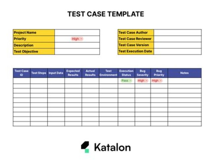 Download Free Test Scenario Template Excel PDF for Quick Testing
