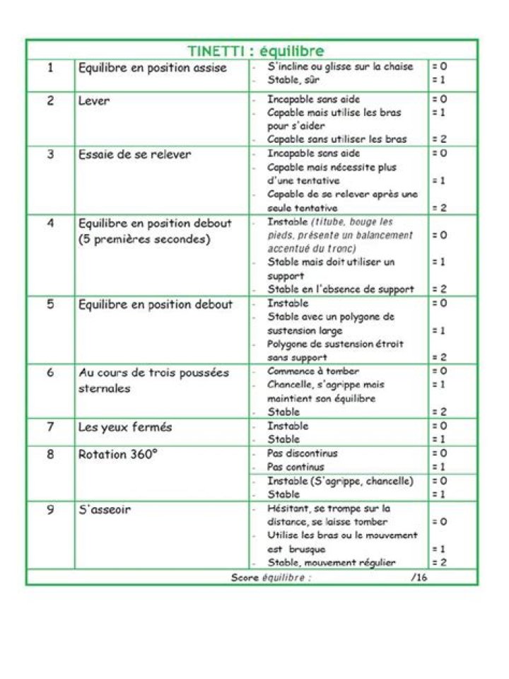 Test Tinetti PDF: Official Document Review & Analysis