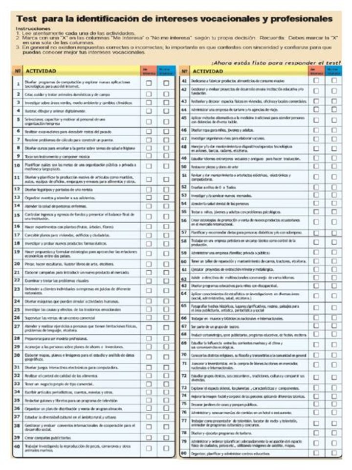 Test Vocacional PDF: Practice Exam for Career Readiness