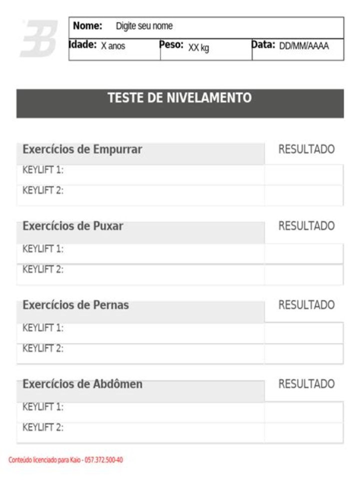 Teste de Nivelamento Inglês PDF – Avalie Seu Nível Agora