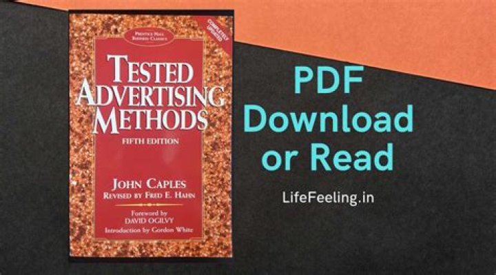 Tested Advertising Methods Book PDF: Proven Strategies for Success