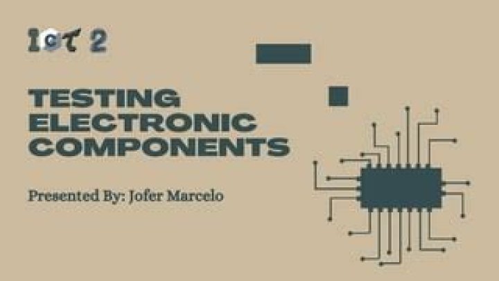 Test Electronic Components: Free PDF Guide & Download