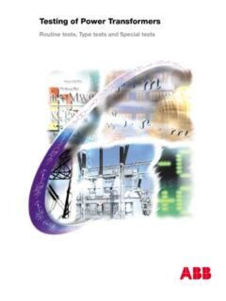 Comprehensive Testing of Power Transformers – ABB PDF Guide