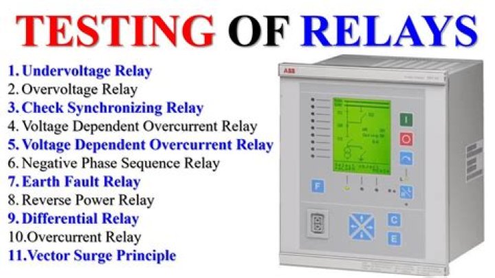 Testing of Relays in Substations: Comprehensive PDF Guide