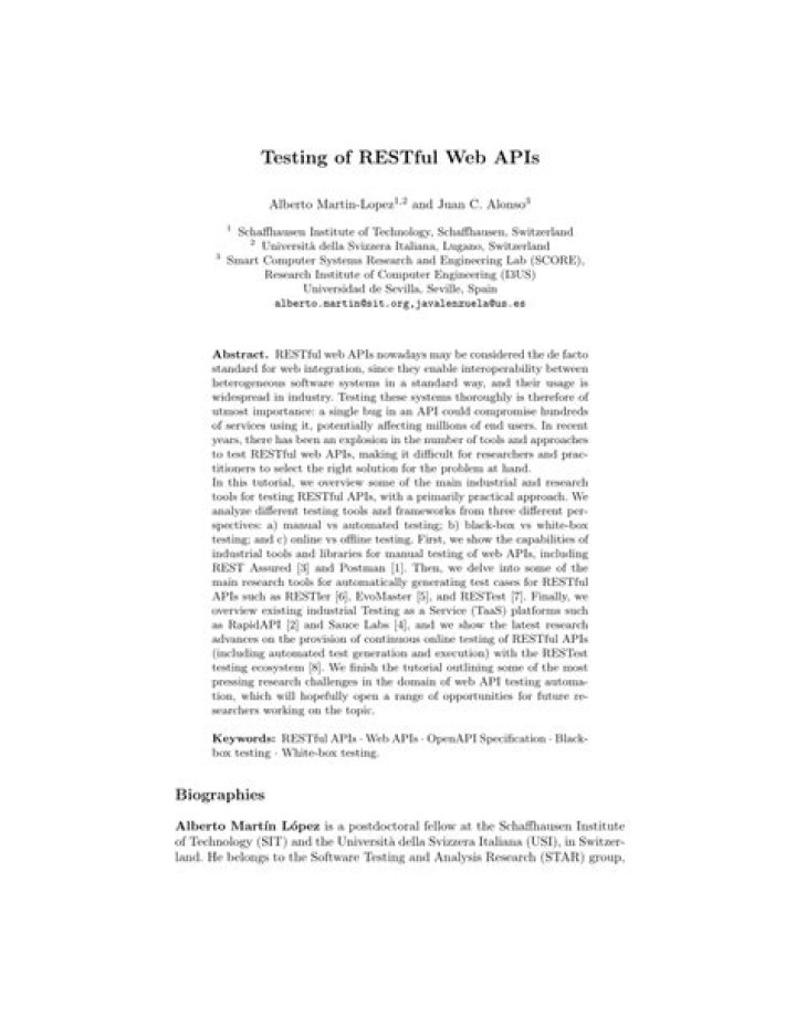 Testing Web APIs for PDF Generation and Validation