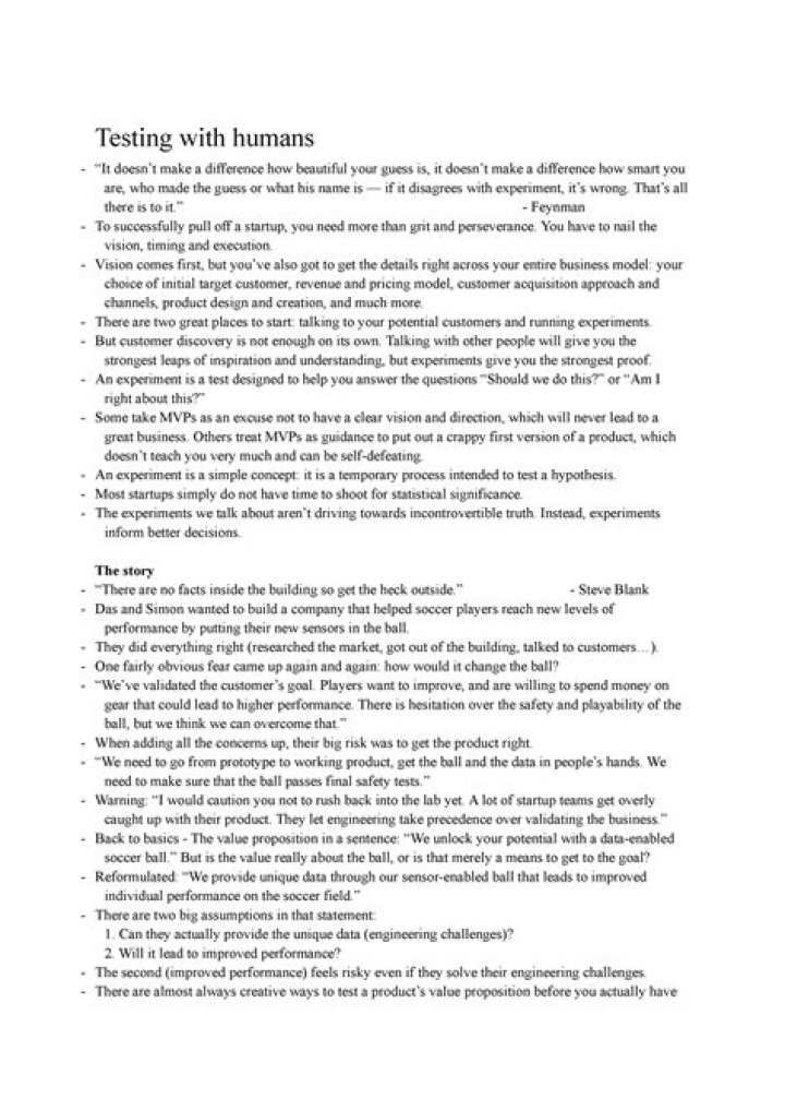 Testing with Humans PDF: Real Insights & Practical Guidance
