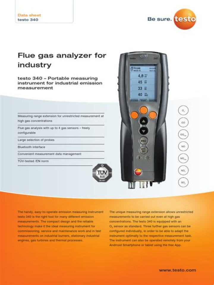 Testo 340 Manual PDF Download – Official Guide & Instructions