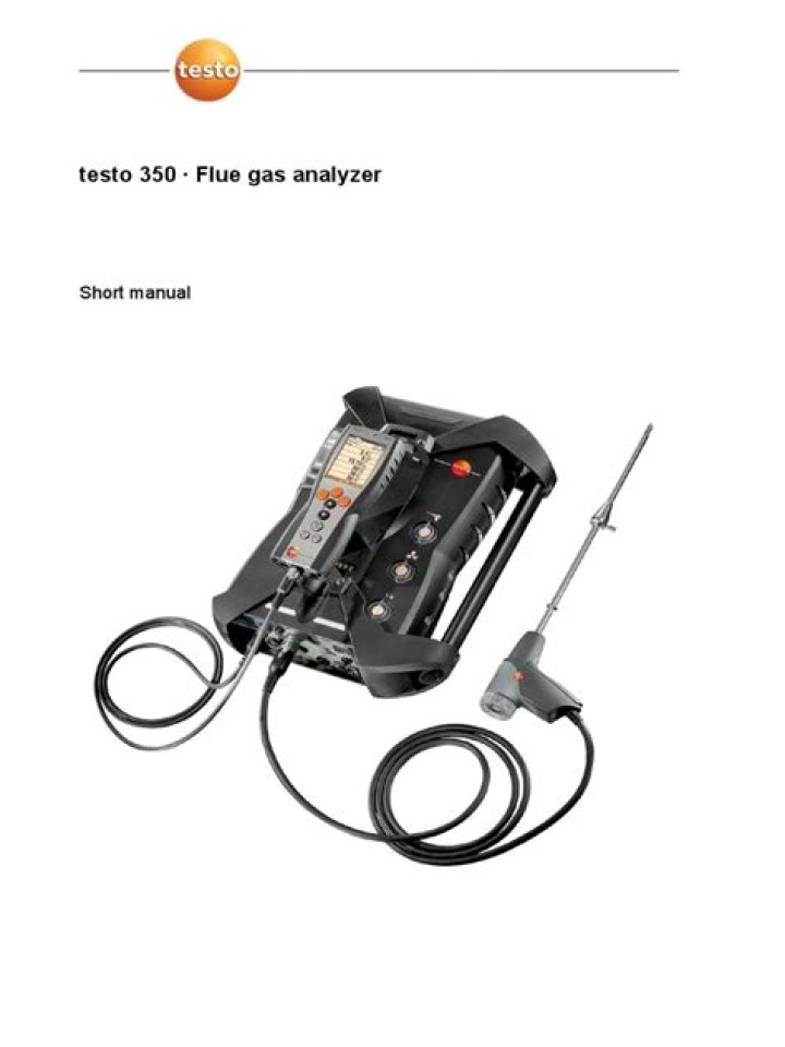 Testo 350 Manual PDF – Official Guide & Download