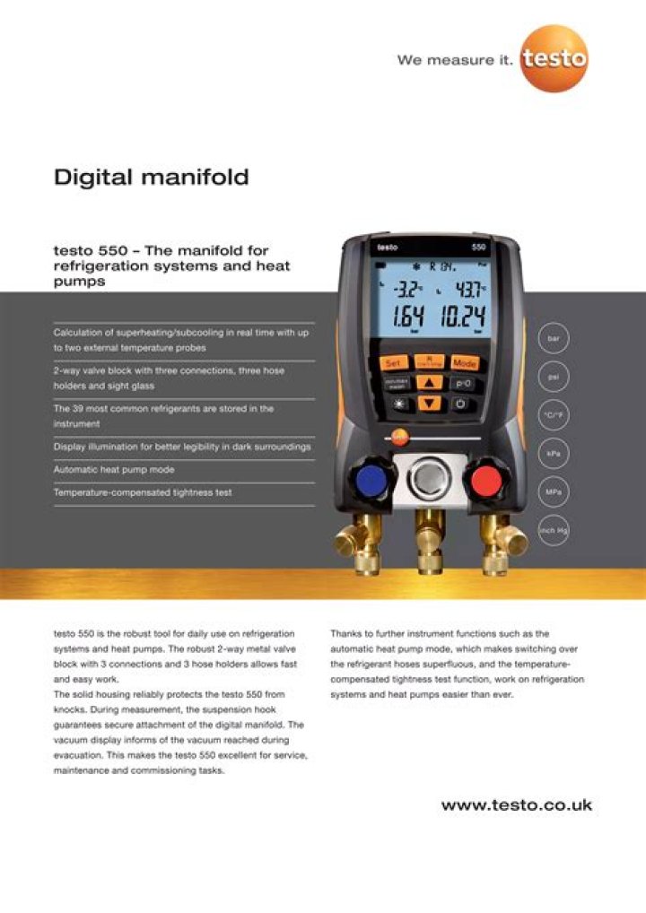 Testo 550 Manual PDF – Complete Guide & Download