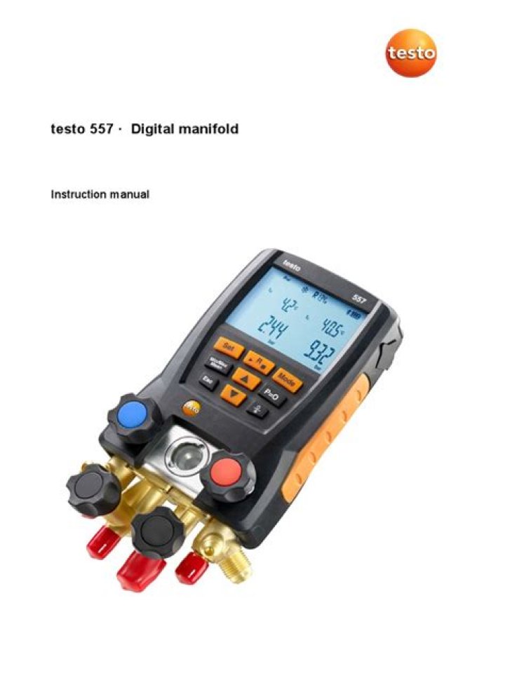 Testo 557 Manual PDF – Step-by-Step Guide & Download