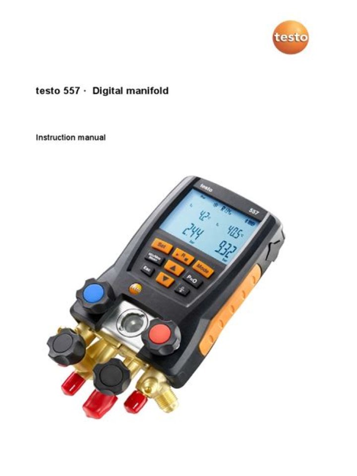 Testo 557s Manual PDF – Download Official Repair Guide
