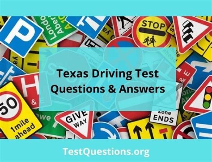 Texas Driving Test Questions and Answers PDF – Pass with Ease