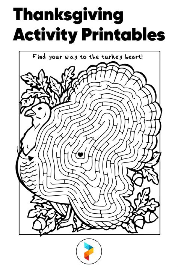 Free Printable Thanksgiving Activity Sheets PDF – Instant Download