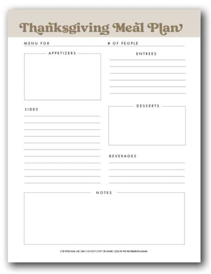 Thanksgiving Planning PDF: Ultimate Guide & Checklist