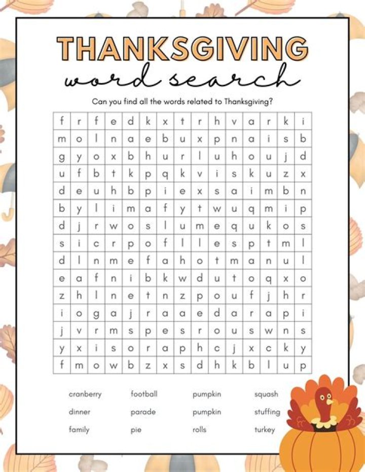 Thanksgiving Worksheets for Middle School PDF – Printable Practice Activities