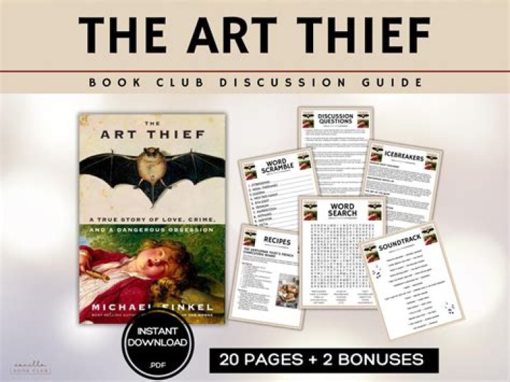 Book Club Questions PDF: The Art Thief – Engage Your Group