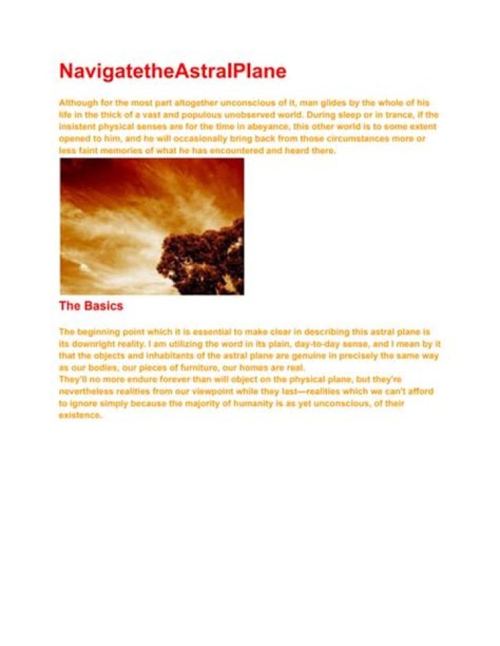 Unlocking the Astral Plane: A Comprehensive PDF Guide