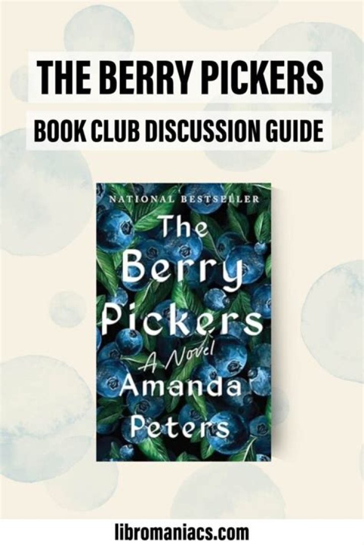 The Berry Pickers Book Club: PDF Questions to Spark Discussion