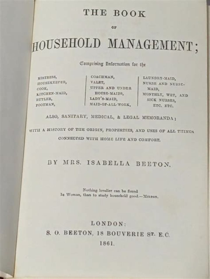 The Book of Household Management PDF: Master Daily Living Efficiently