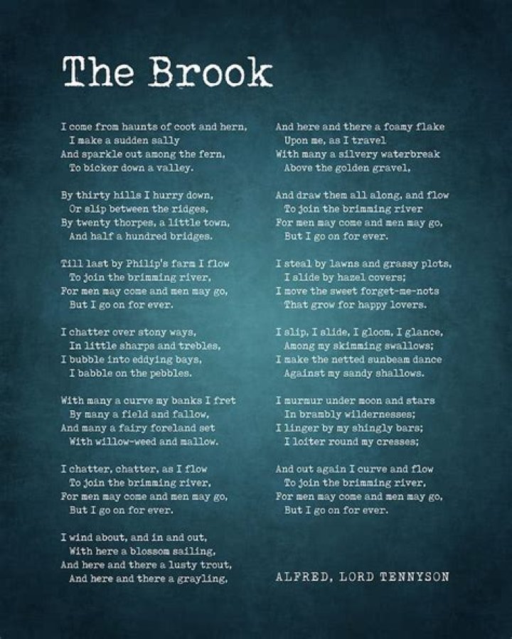 The Brook Poem: Question & Answer PDF for Deep Analysis