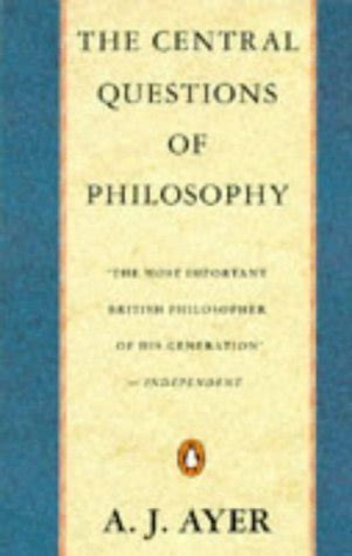 The Central Questions of Philosophy Ayer: A PDF Exploration