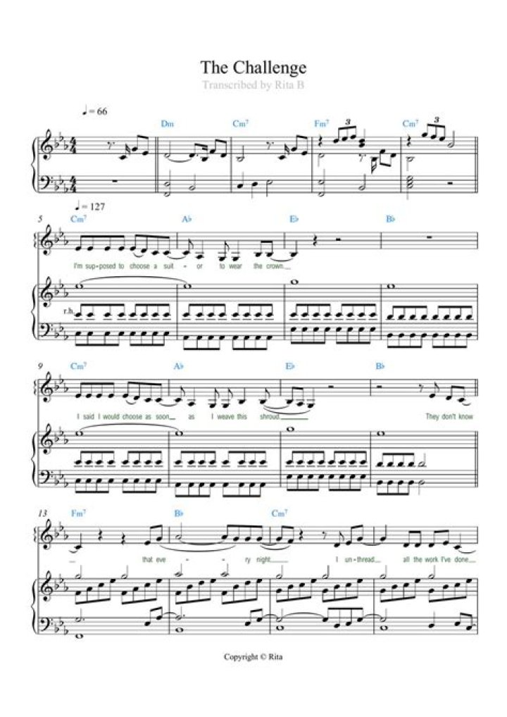 Epic Musical Sheet Music PDF: The Ultimate Challenge Score