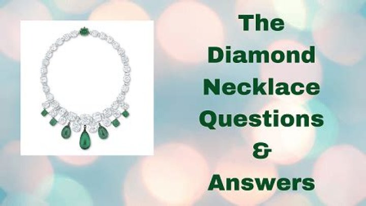 Diamond Necklace Questions and Answers PDF: Expert Answers