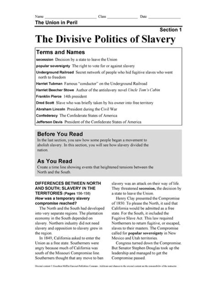 The Divisive Politics of Slavery: Examining Historical and Political Impact