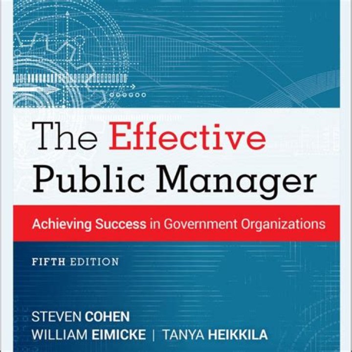 The Effective Public Manager: Essential PDF Guide for Success