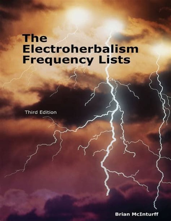 Electroherbalism Frequency Lists Book PDF: Explore Healing Frequencies