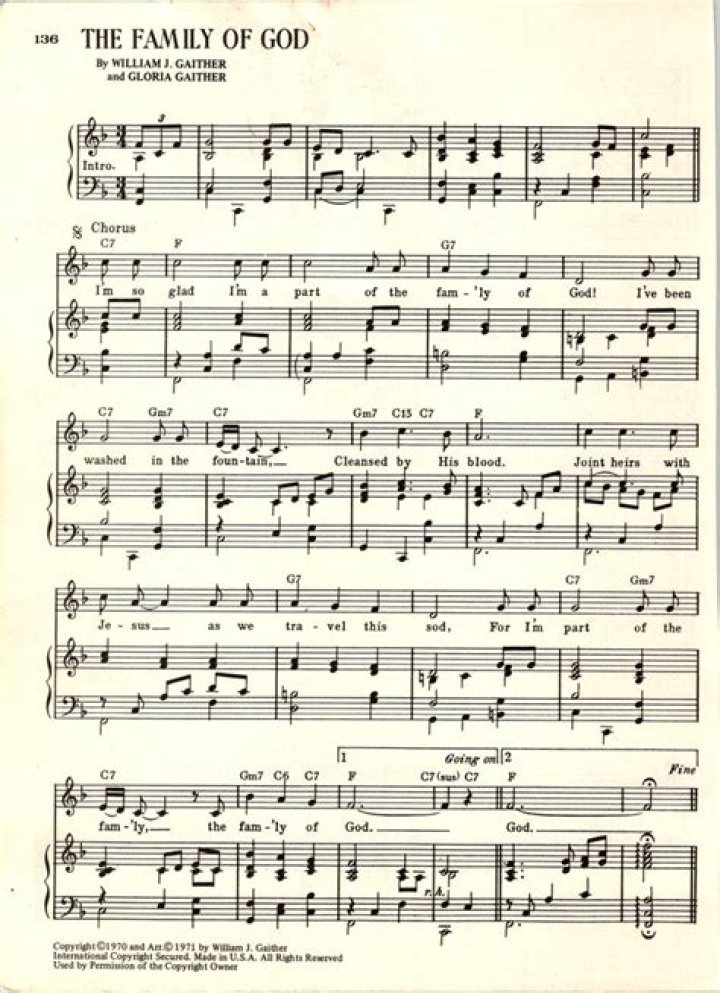The Family of God Sheet Music PDF – Free Download