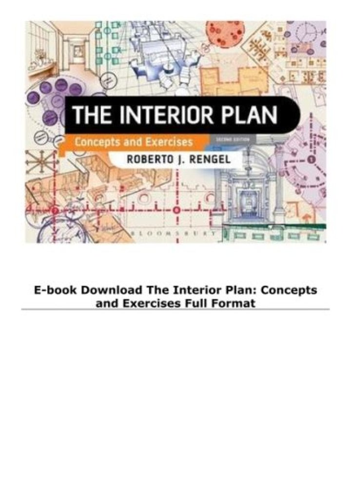 Interior Plan Concepts & Exercises PDF: Master Design Thinking