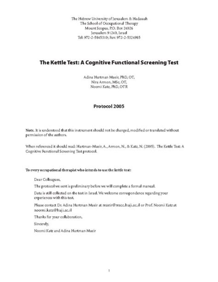 The Kettle Test PDF: How to Test Your Kettle’s Safety & Performance