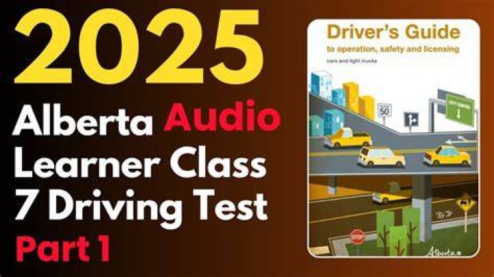 Alberta 2025 Driving Test Book – Latest Official Study Guide PDF