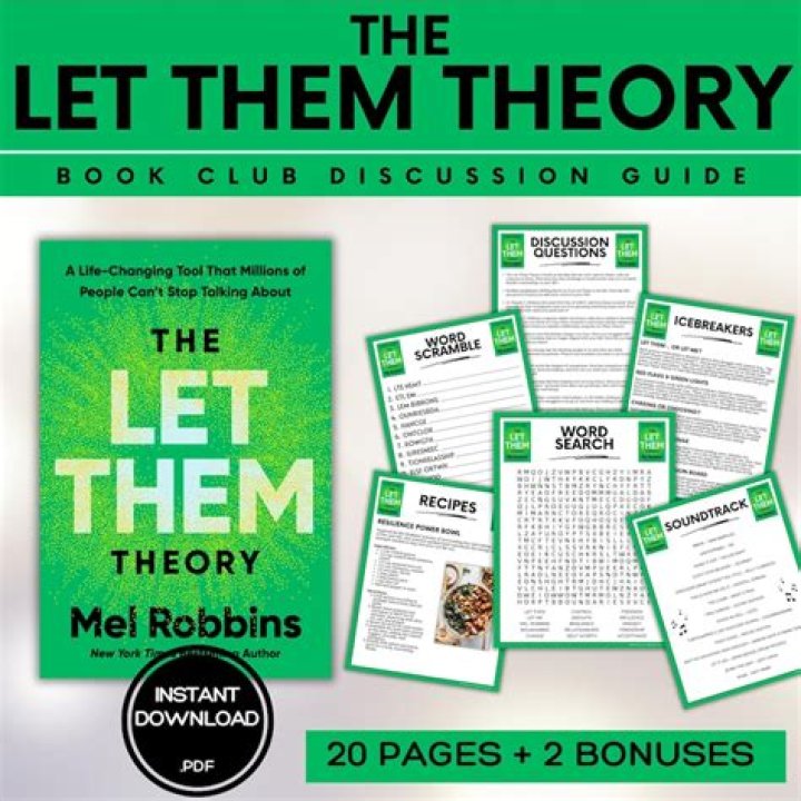 Book Club Questions for 'The Let Them Theory': PDF Discussion Guide