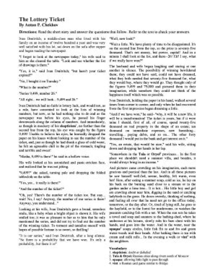 Lottery Ticket Questions & Answers PDF: Everything You Need to Know