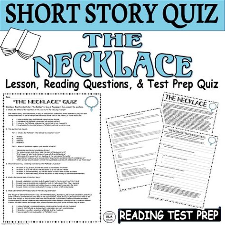 The Necklace PDF with Questions: Analyze & Explore