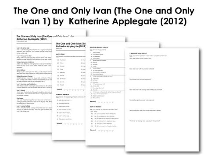 The One and Only Ivan: Questions & Answers PDF – Complete Guide