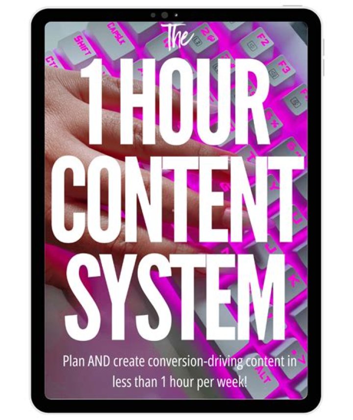 The One-Hour Content Plan PDF: Create Focused Content Fast