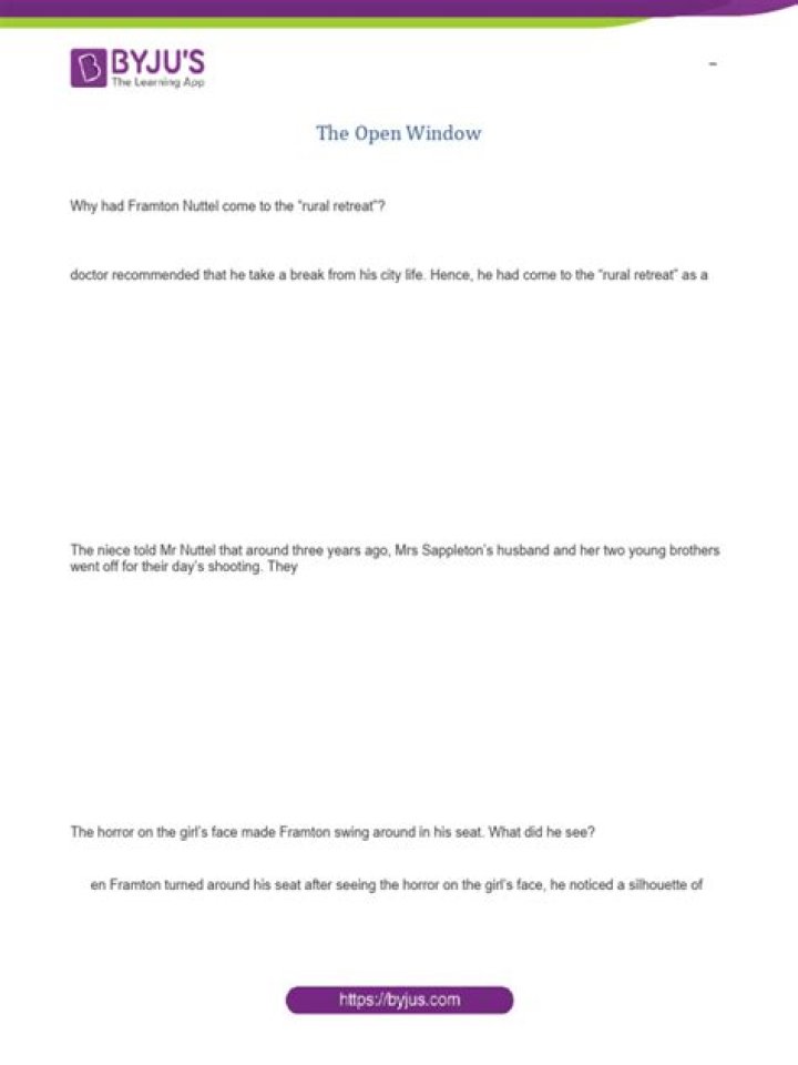 The Open Window Answers PDF: Complete Guide to Solving the Classic Riddle