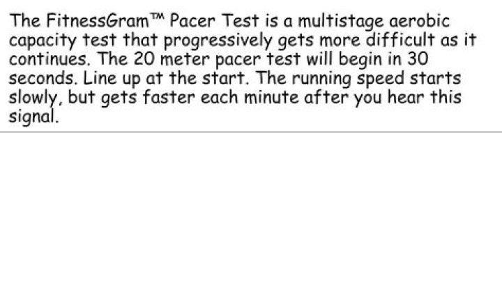 The Pacer Test Script PDF – Download Free Testing Template